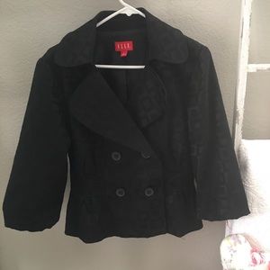 Elle cute coat double breasted.